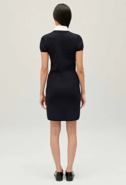 Robe Courte Maille Marine^Claudie Pierlot Store