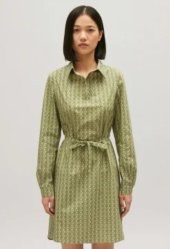 Robe Courte Monogramme Verte^Claudie Pierlot Outlet