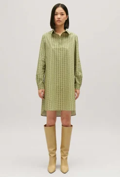 Robe Courte Monogramme Verte^Claudie Pierlot Outlet