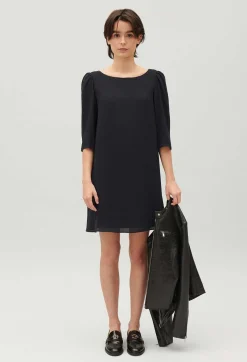 Robe Courte Motif Floral Metallise^Claudie Pierlot Cheap