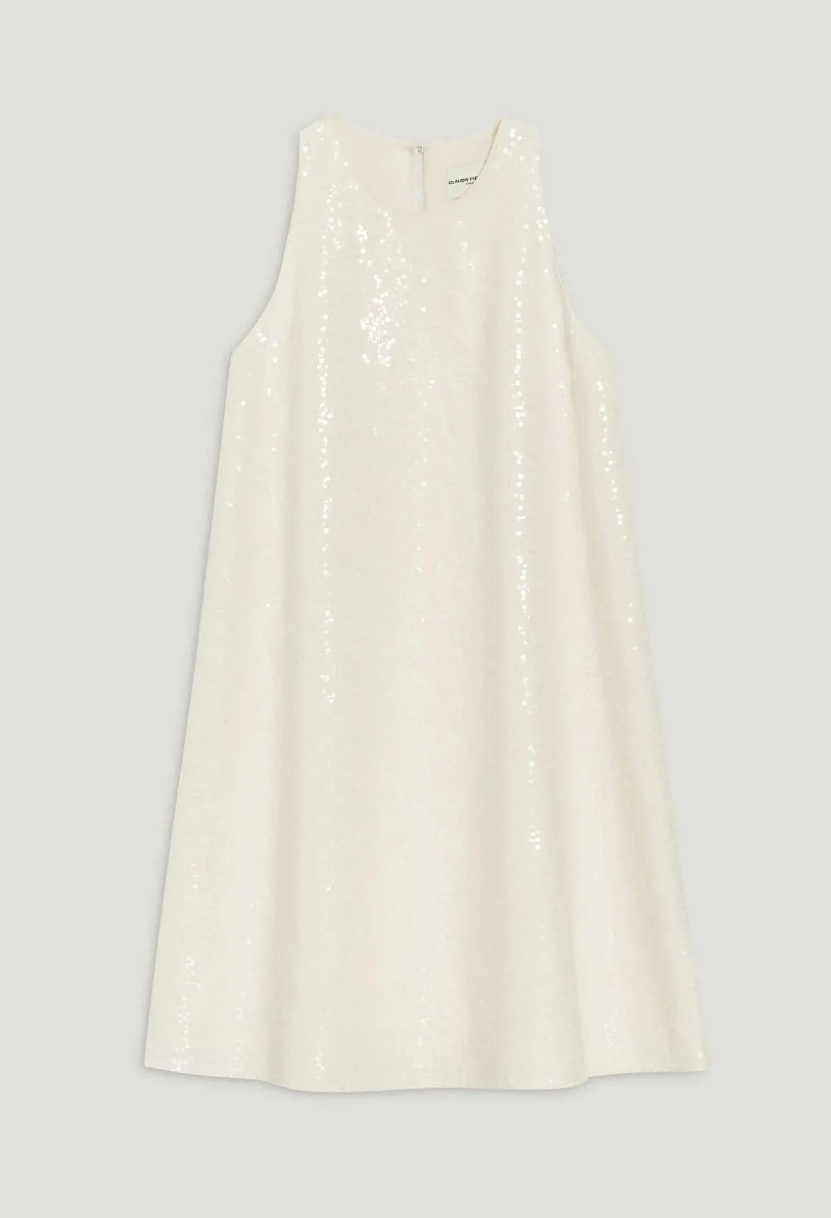 Robe Courte Pailletee Ecrue^Claudie Pierlot Hot