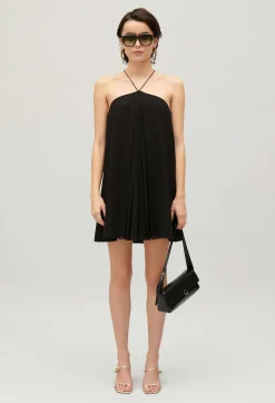 Robe Courte Plissee Noire^Claudie Pierlot Fashion