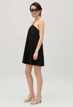 Robe Courte Plissee Noire^Claudie Pierlot Fashion