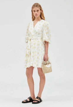 Robe Courte Portefeuille Mimosa^Claudie Pierlot Outlet