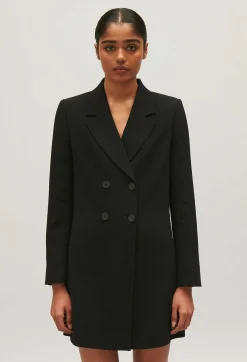 Robe Courte Tailleur Noir^Claudie Pierlot Clearance