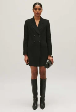 Robe Courte Tailleur Noir^Claudie Pierlot Clearance
