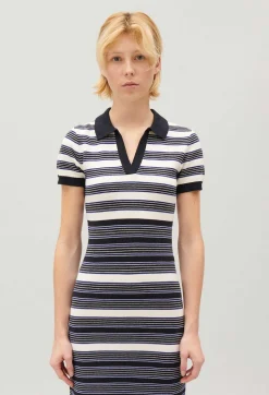 Robe Longue Maille Bicolore^Claudie Pierlot Online
