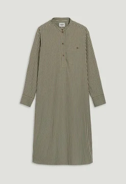 Robe Longue Rayures Verte^Claudie Pierlot Flash Sale