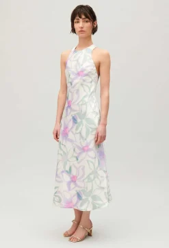 Robe Longue Satinee Imprimee^Claudie Pierlot Clearance
