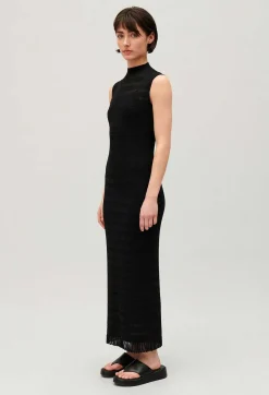 Robe Longue Tube Noire^Claudie Pierlot Discount