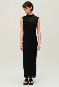 Robe Longue Tube Noire^Claudie Pierlot Discount