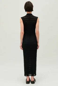 Robe Longue Tube Noire^Claudie Pierlot Discount