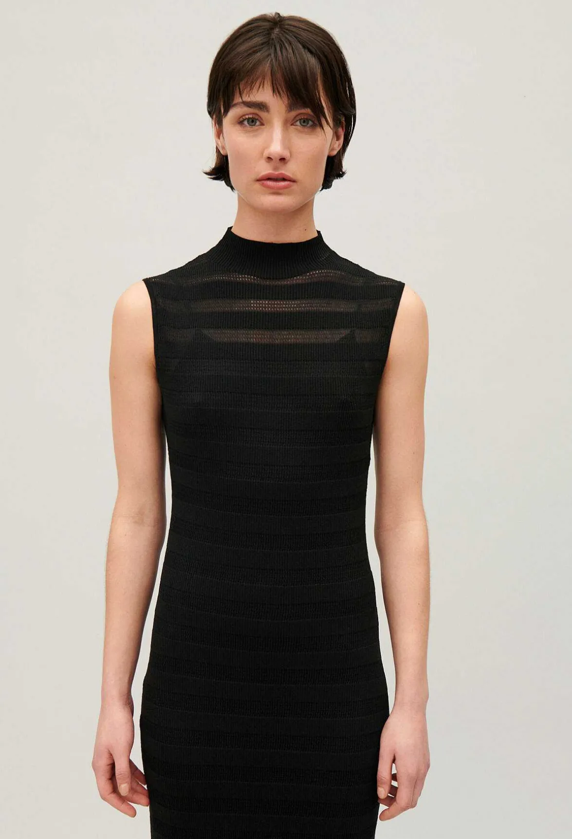Robe Longue Tube Noire^Claudie Pierlot Discount