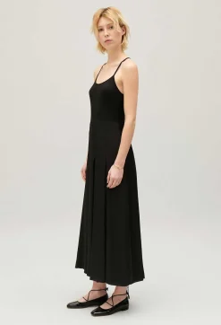 Robe Midi Dos Croise Noire^Claudie Pierlot Outlet