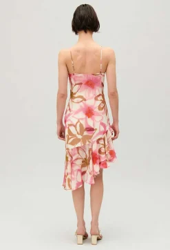 Robe Midi Imprimee Soie^Claudie Pierlot Hot