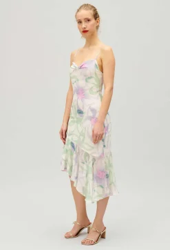 Robe Midi Imprimee Soie^Claudie Pierlot Discount