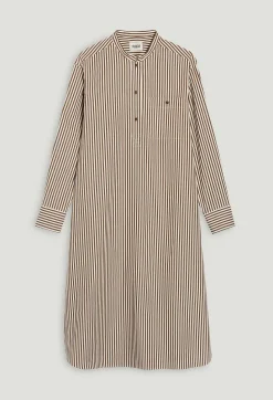 Robe Midi Rayures Bronze^Claudie Pierlot Flash Sale