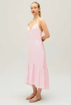 Robe Midi Satinee^Claudie Pierlot Store