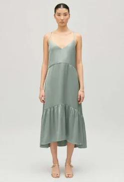Robe Midi Satinee^Claudie Pierlot Hot