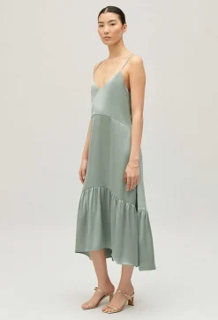 Robe Midi Satinee^Claudie Pierlot Hot