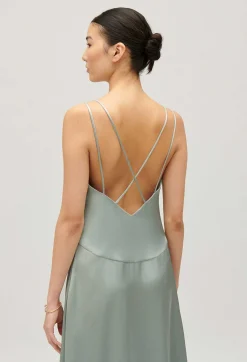 Robe Midi Satinee^Claudie Pierlot Hot