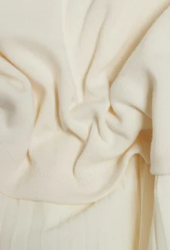Robe Midi Twist Bi-Matiere Ivoire^Claudie Pierlot Clearance
