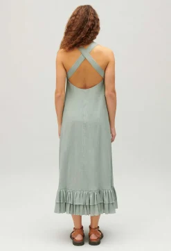 Robe Midi Volants^Claudie Pierlot Hot