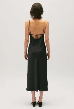 Robe Nuisette Midi Noire^Claudie Pierlot Flash Sale