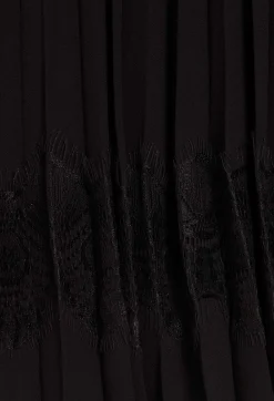 Robe Twist Courte Plissee Noire^Claudie Pierlot Shop