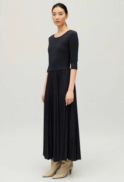 Robe Twist Longue Plissee^Claudie Pierlot Discount