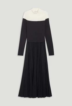 Robe Twist Longue Plissee Tricolore^Claudie Pierlot Outlet