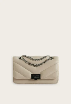 Sac Angelina Cuir Beige^Claudie Pierlot Clearance