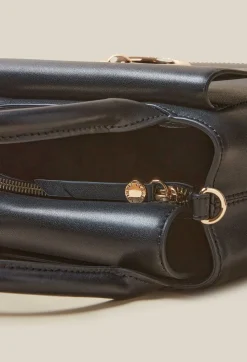 Sac Anouck Cuir Noir^Claudie Pierlot Sale