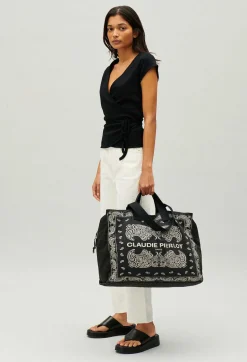Sac Cabas Coton Recycle^Claudie Pierlot Shop
