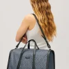 Sac Voyage Toile Monogramme Marine^Claudie Pierlot Best Sale