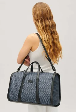 Sac Voyage Toile Monogramme Marine^Claudie Pierlot Best Sale
