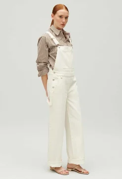 Salopette En Denim Ecru^Claudie Pierlot Sale