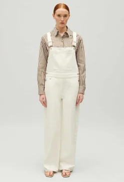 Salopette En Denim Ecru^Claudie Pierlot Sale