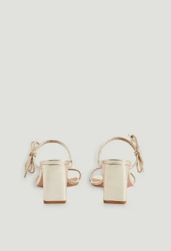 Sandales Cuir Dore^Claudie Pierlot Sale