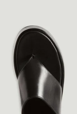 Sandales Cuir Noir^Claudie Pierlot New