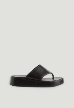 Sandales Cuir Noir^Claudie Pierlot New
