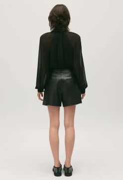 Short Cuir Noir^Claudie Pierlot Clearance
