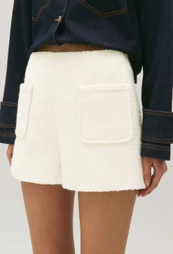 Short En Tweed Ivoire^Claudie Pierlot Shop