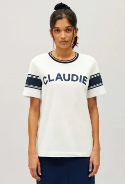 Tee-Shirt Claudie Bleu Et Blanc^Claudie Pierlot Cheap