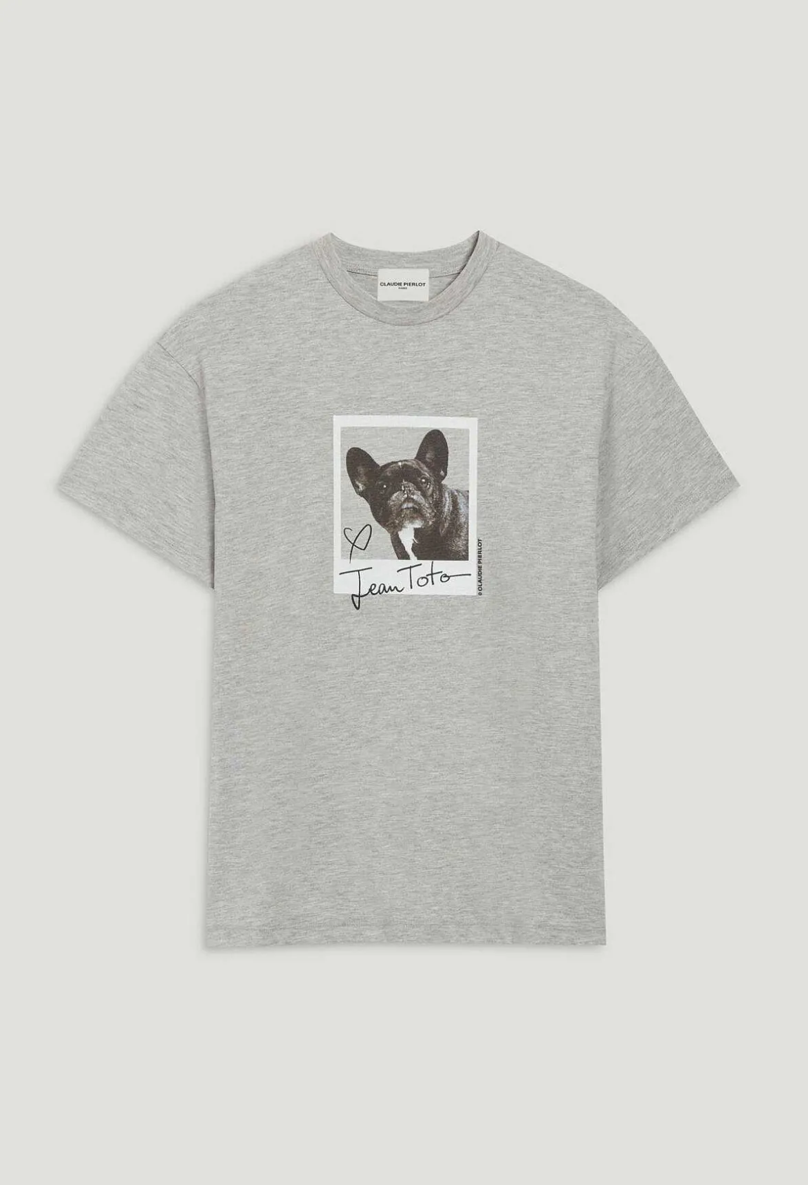 Tee-Shirt Imprime Jean Toto^Claudie Pierlot Best