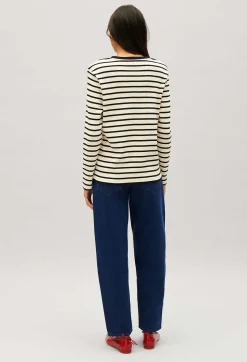Tee-Shirt Mariniere Jean Toto Bicolore^Claudie Pierlot Clearance