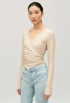 Top Cache-Coeur Beige^Claudie Pierlot Cheap