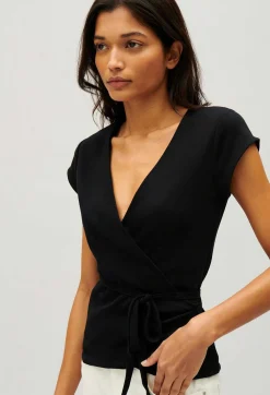 Top Cache-Coeur Noir^Claudie Pierlot Store
