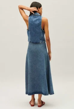 Top Sans Manches Denim Bleu^Claudie Pierlot Shop