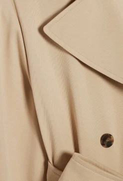 Trench Long Coton Beige^Claudie Pierlot Sale